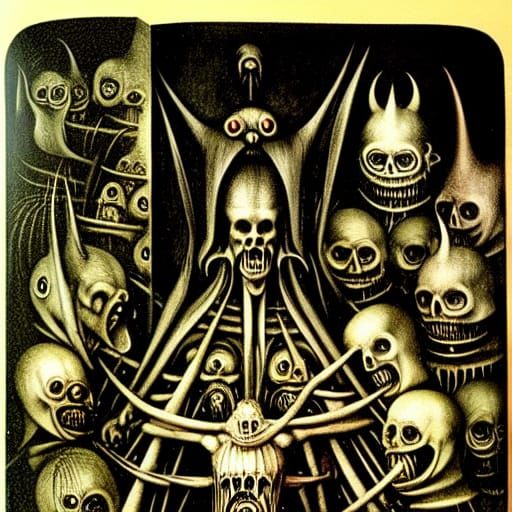 Horrific Vacation in Hell: Gothic Horror Vision