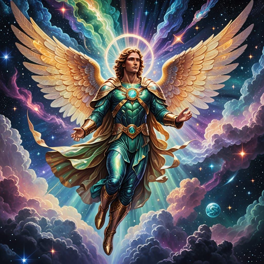 Cosmic Healing Entity Expands Universal Energy