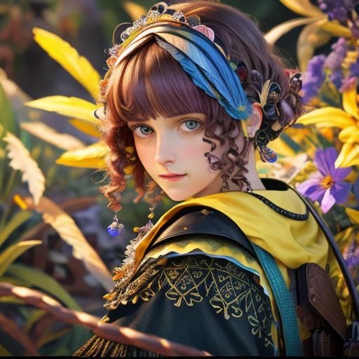 Colorful Fractal Vectors: Julia Mandelbrot Set