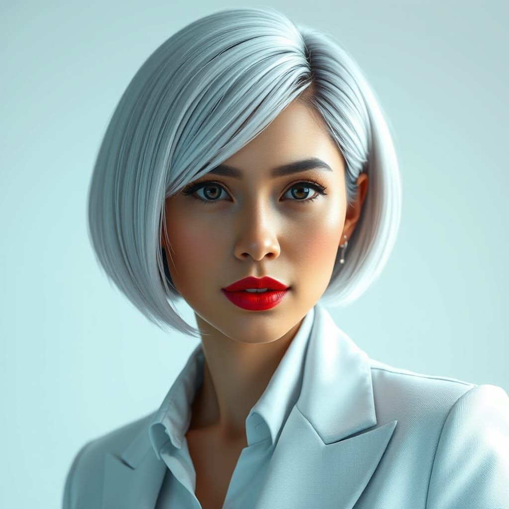 Finance Exec Portrait in Dramatic Realism