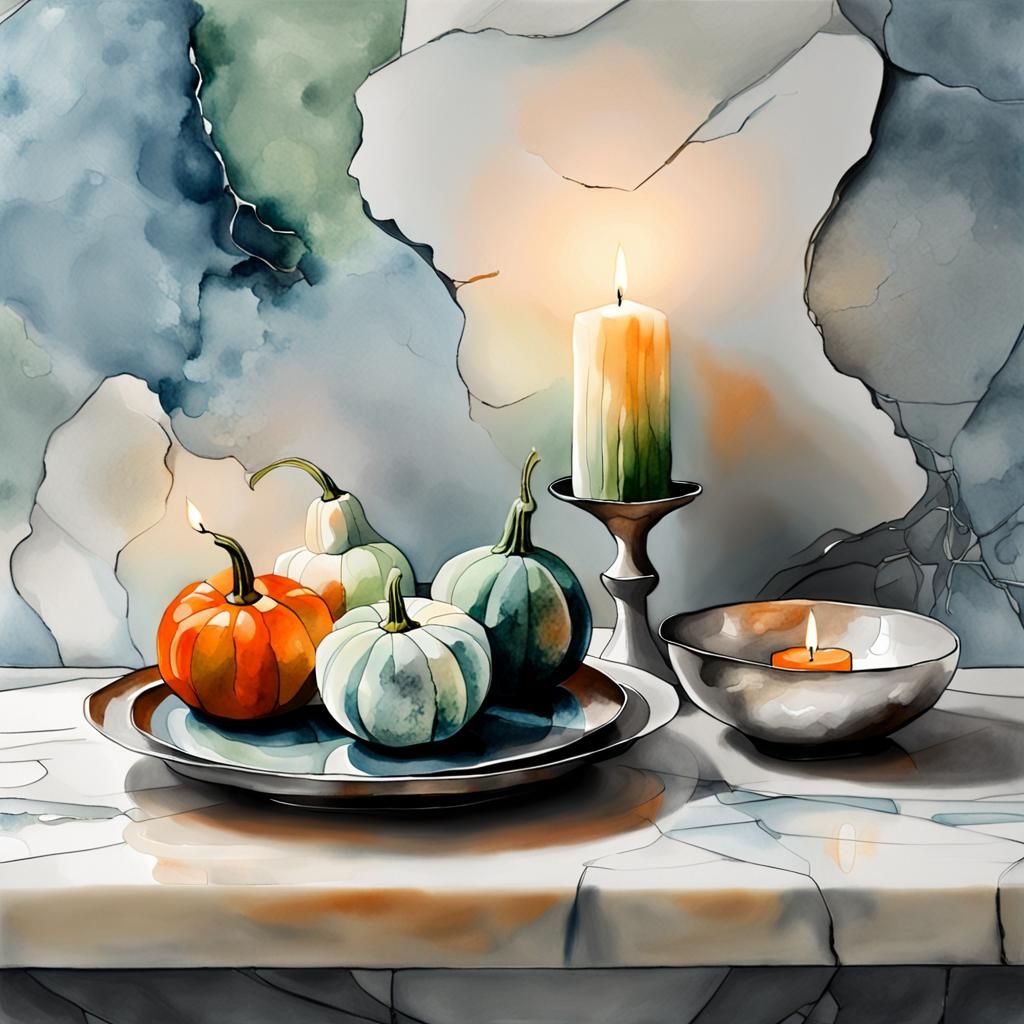 digital stylized stunning abstract watercolour art painting....