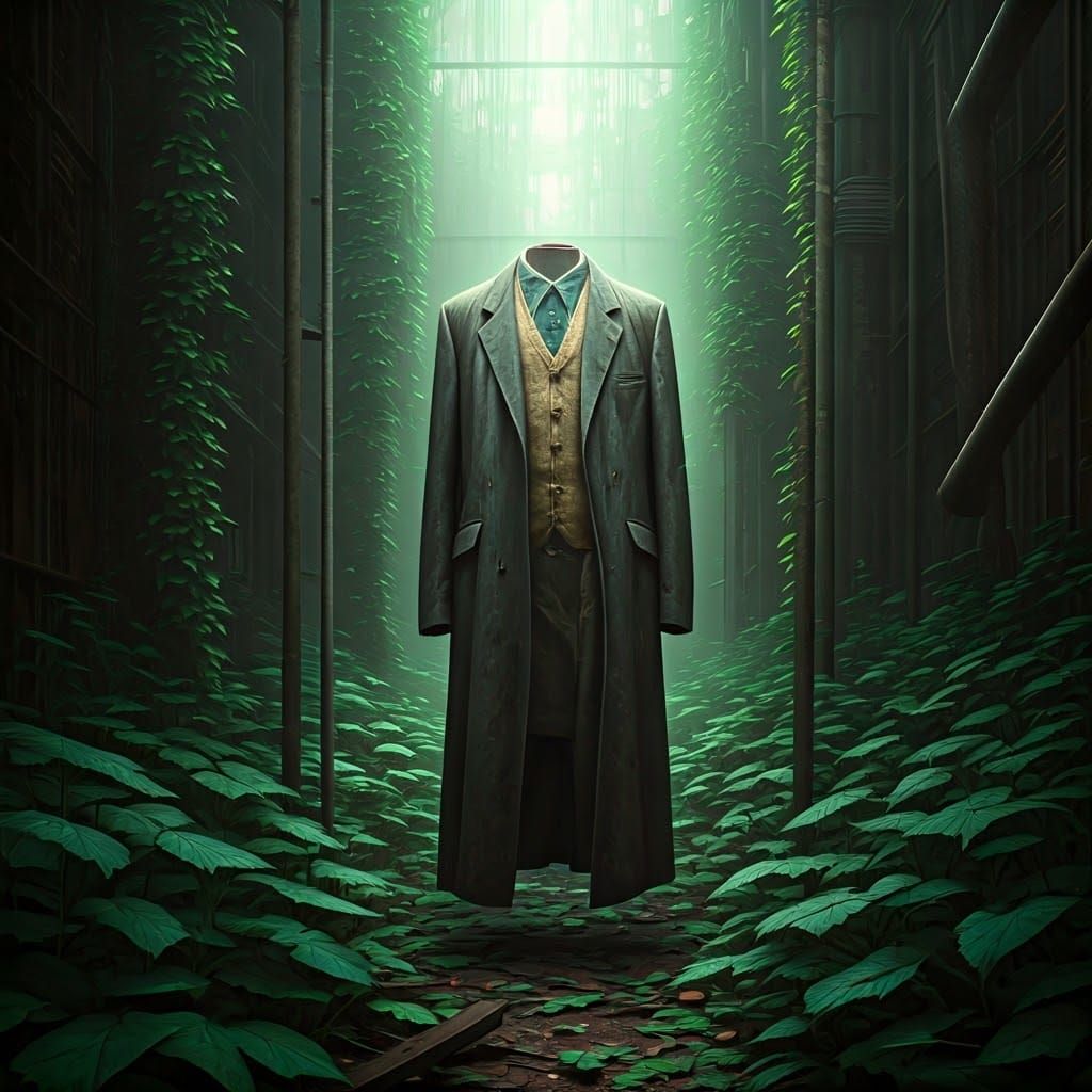 Melancholic Abandon: Surreal Industrial Decay