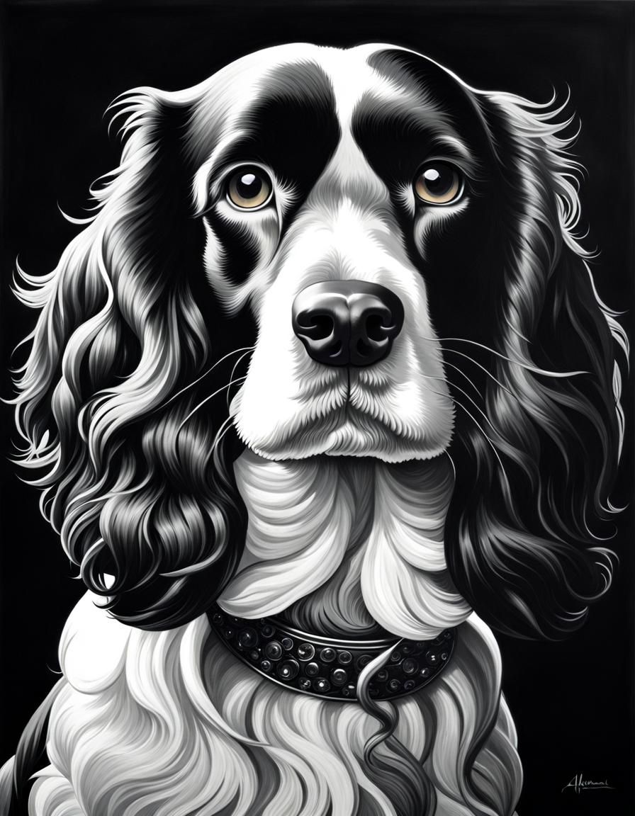 Celestial Cocker Spaniel of Divine Beauty