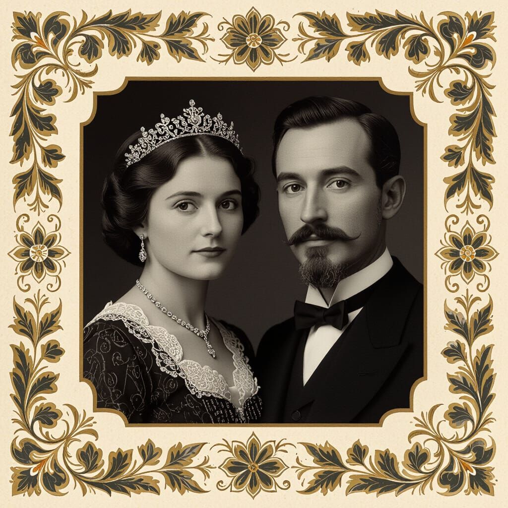 Old Manuscript with Owl in Rembrandt Style