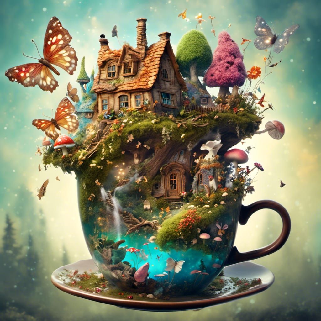Teacup Fairy Village