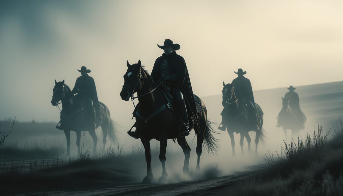 Ghost Riders in the Sky: Cinematic Film Still