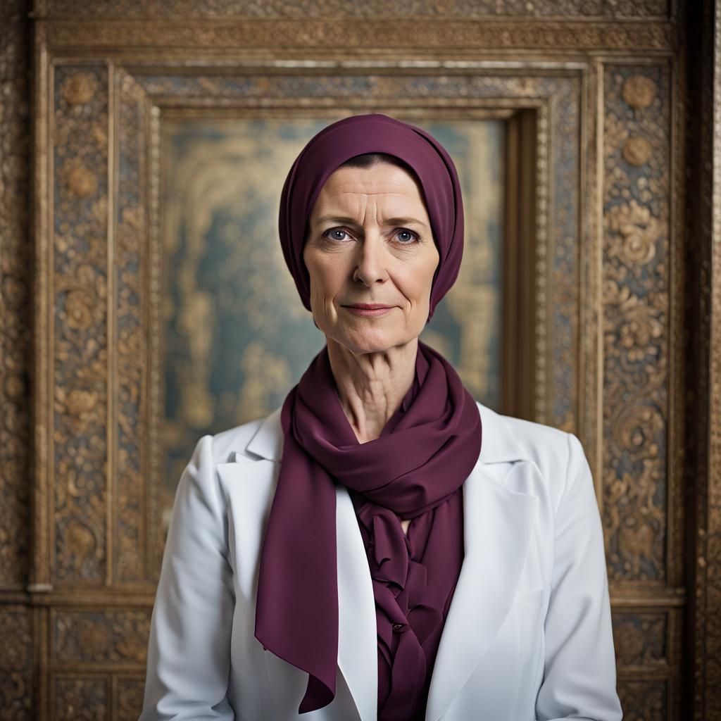 Professional Portrait of a British Professor