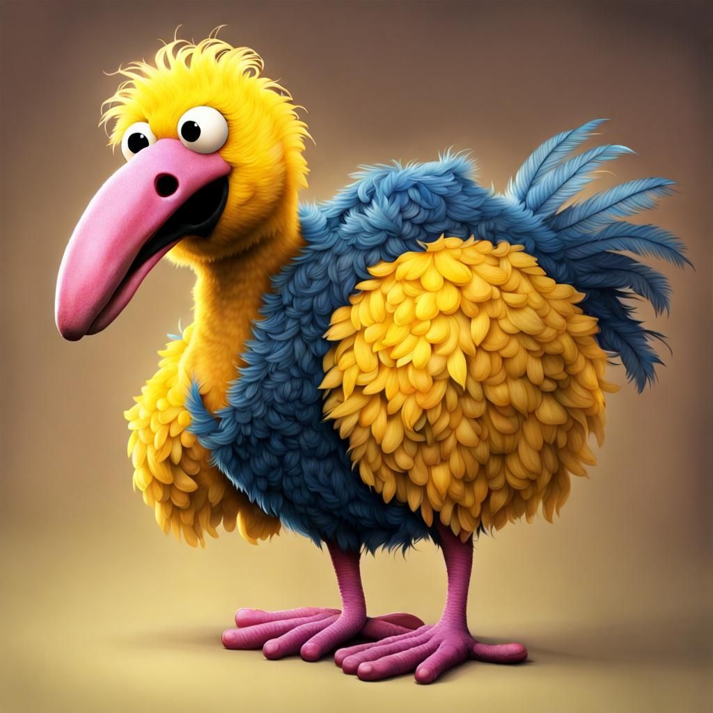Big Bird as Dodo Bird Hybrid