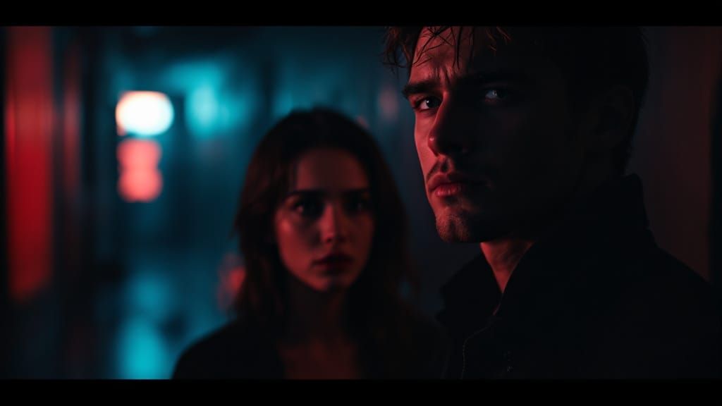 Dark Cinematic Thumbnail of Man Planning Revenge