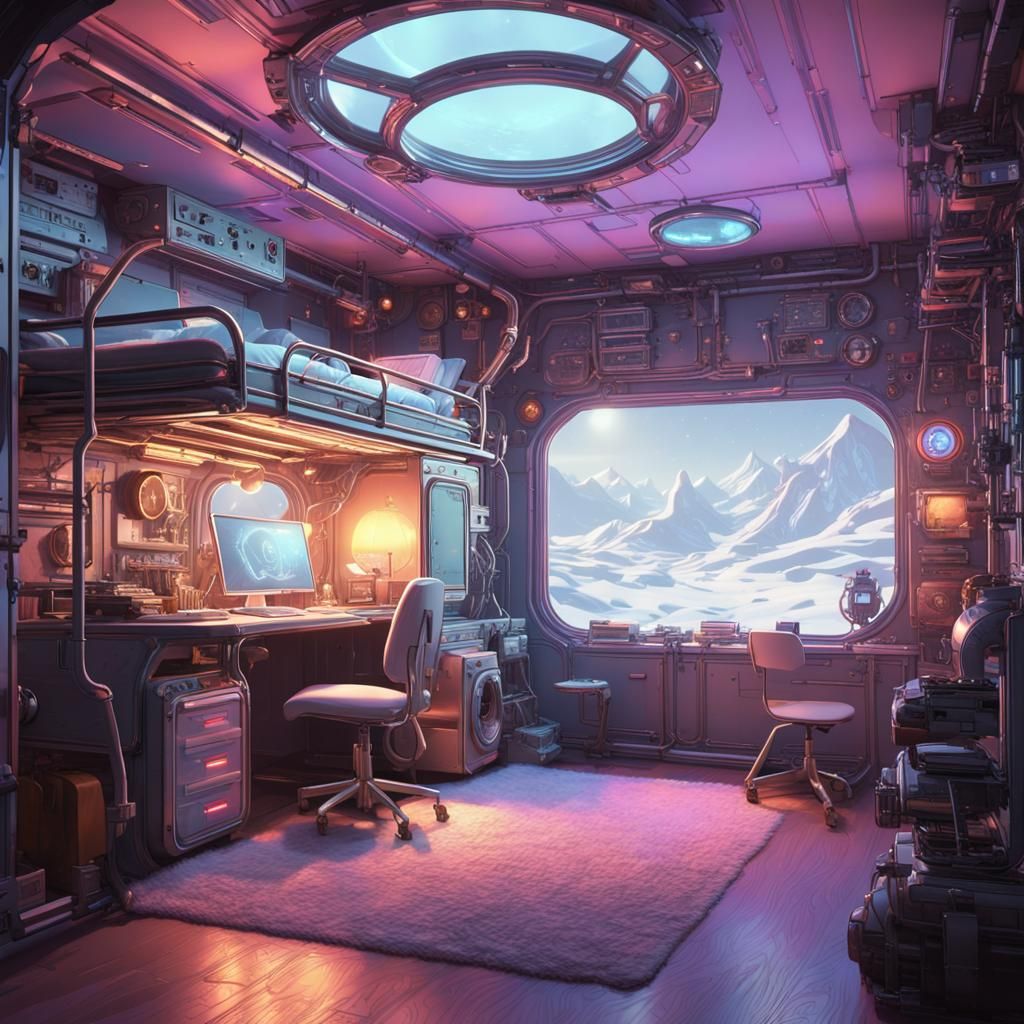 Steampunk Mountain Cabin