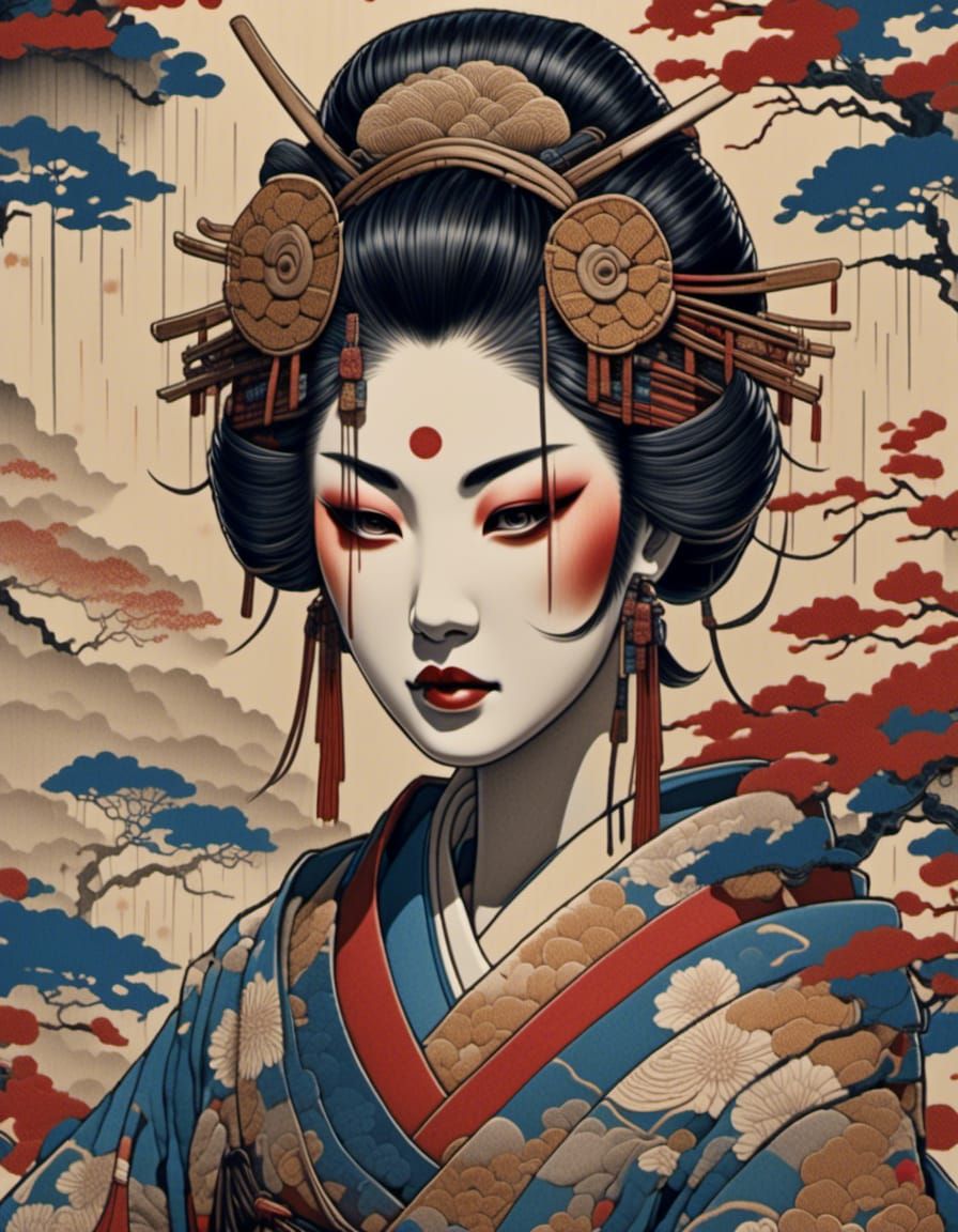 Feudal Japanese Geisha