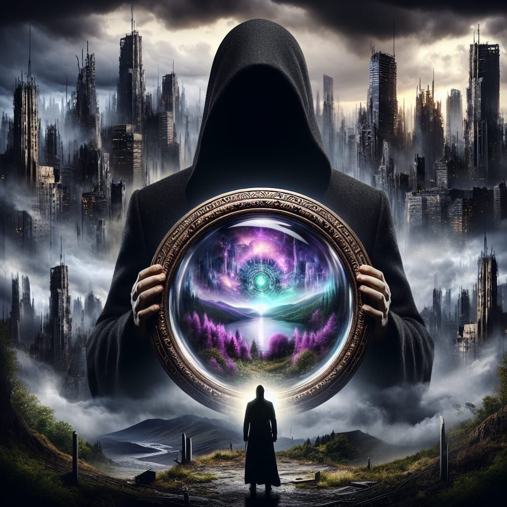 Dystopian Mirror: Hope Amidst Ruin