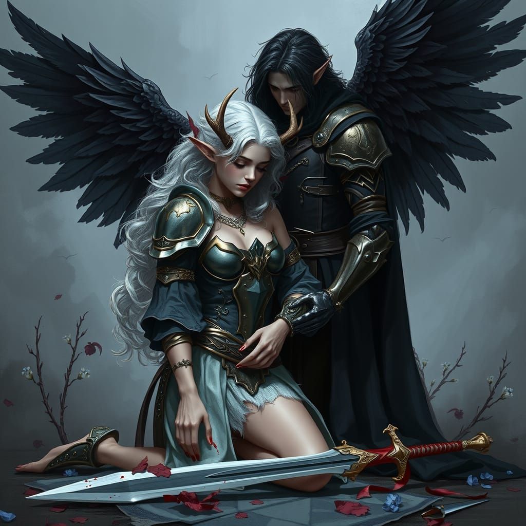 A Fallen Knight's Guardian