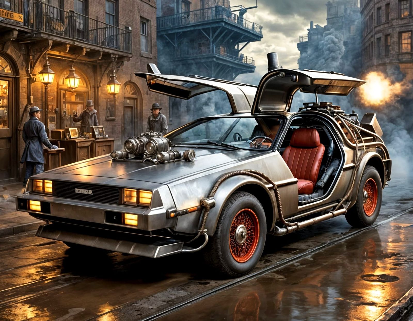 Dieselpunk Back to the Future: Vintage Style