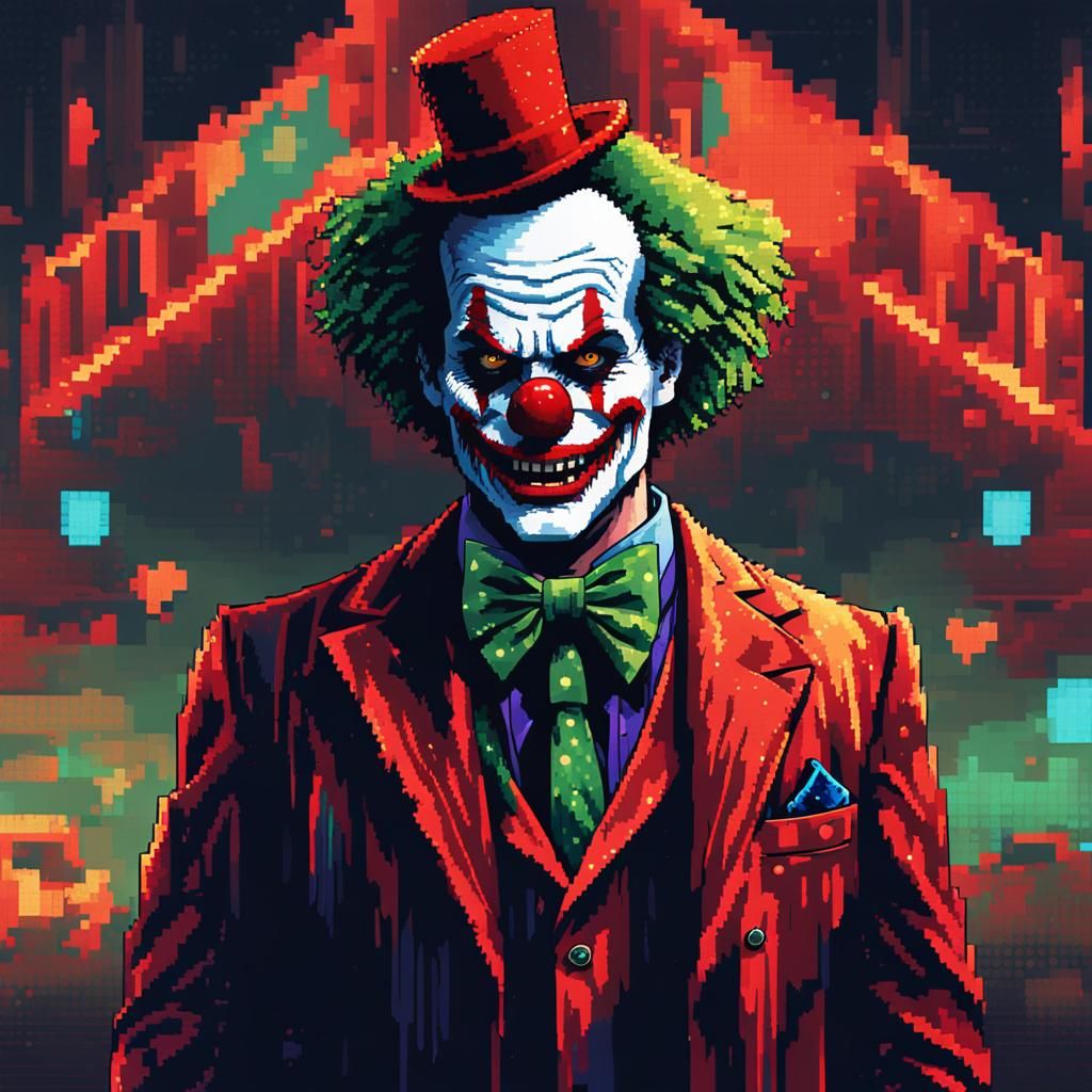 Pixel the clown