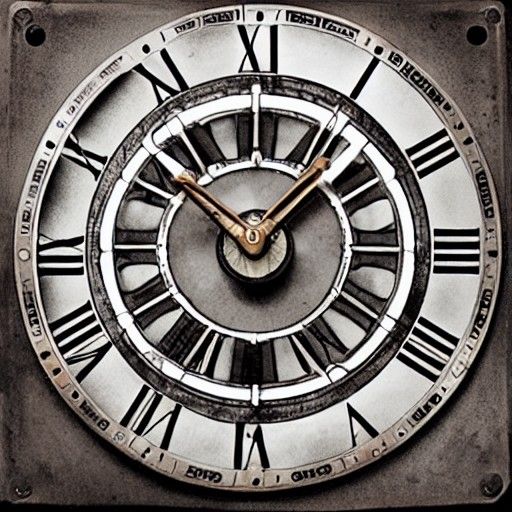 Intricate Clockwork Mechanism Generated by AI