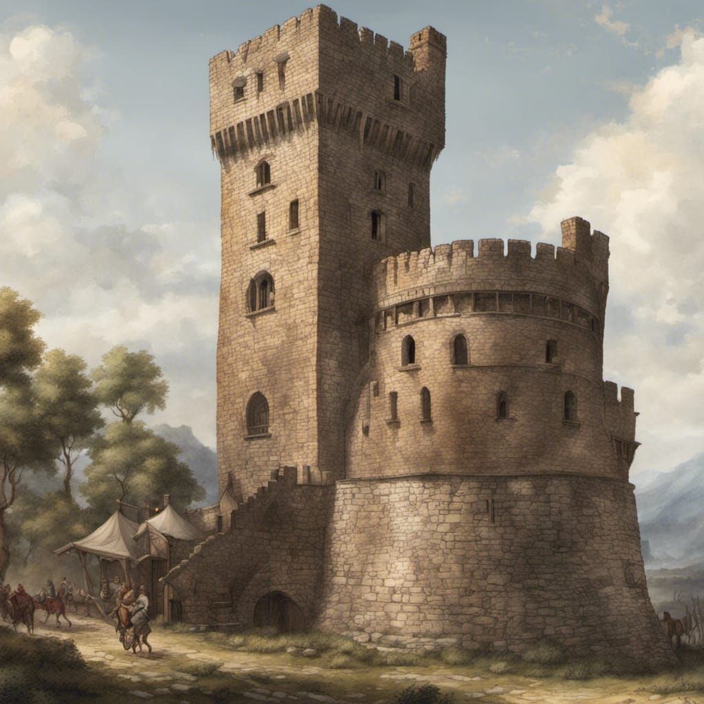 American Tower in the Medieval Age