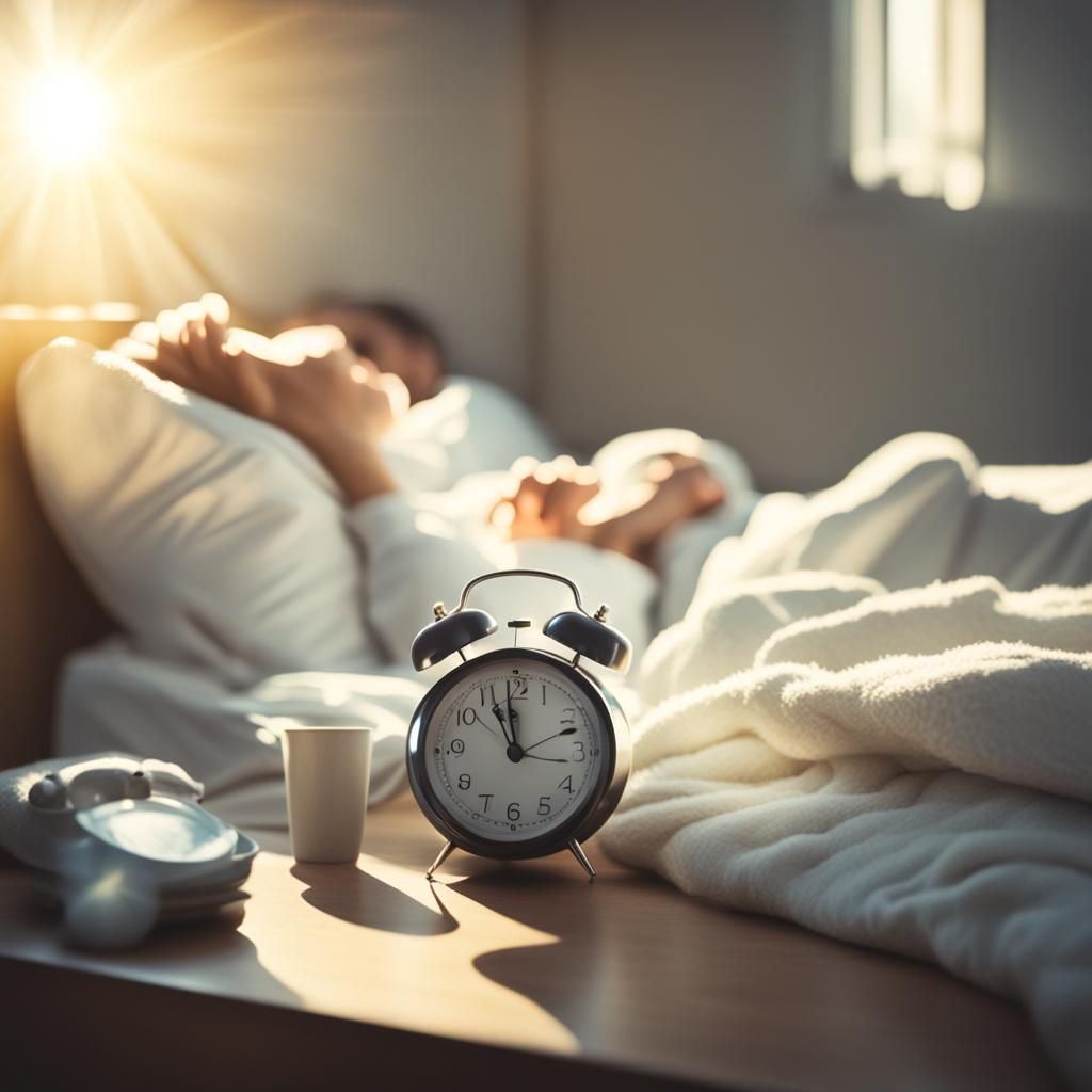 Peaceful Sleep Unbothered by Alarm Clock