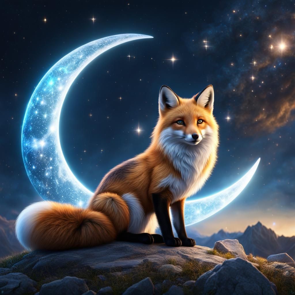 Crescent Moon Fox