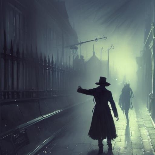 Dark Fantasy Jack The Ripper Concept Art