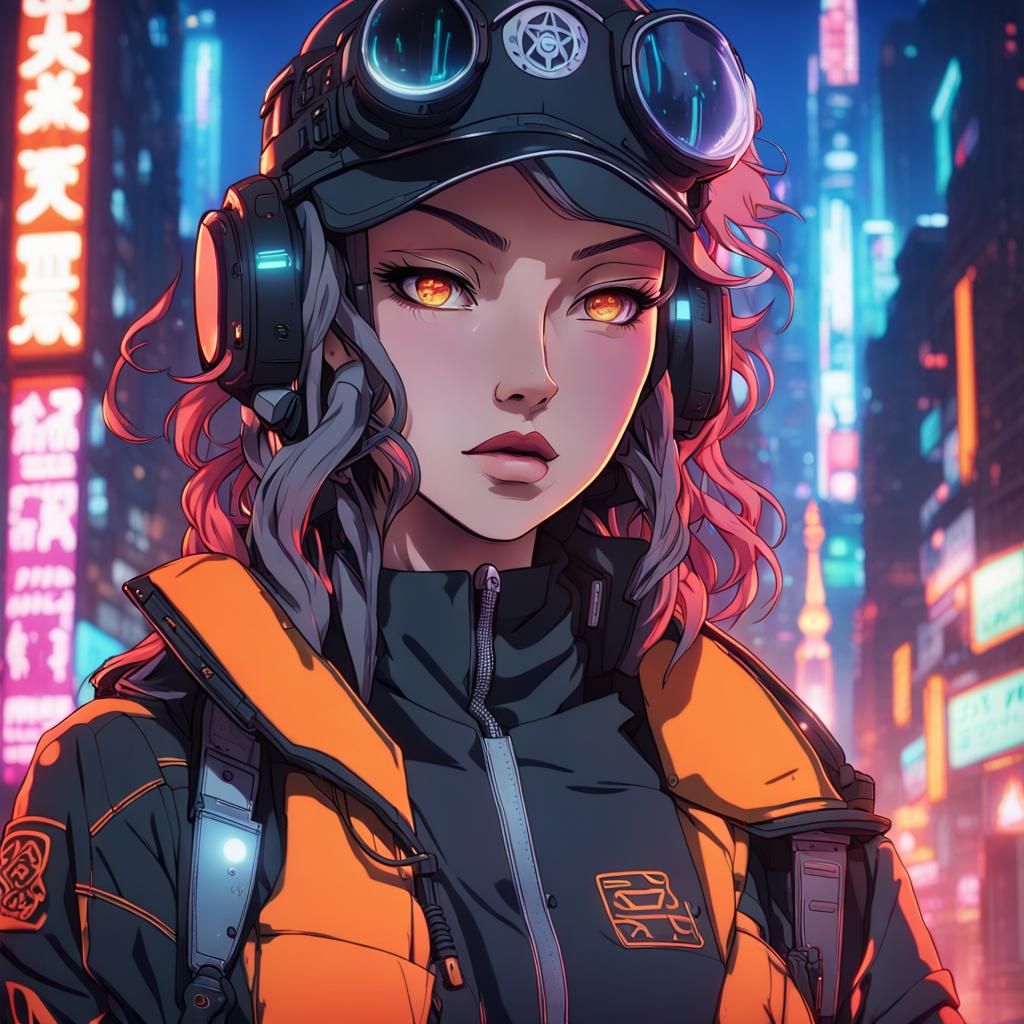 Cyberpunk Fireforce