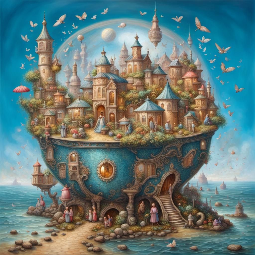 Small Island, Splendiferous Wonderment, by Ingrid Lamberts