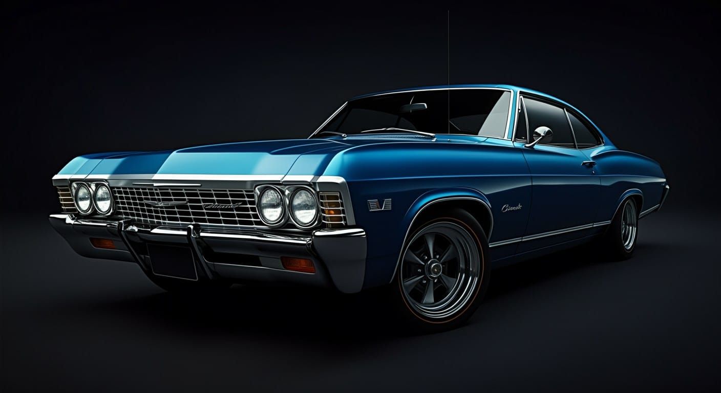 1968 Chevrolet Impala 427 Matte Painting