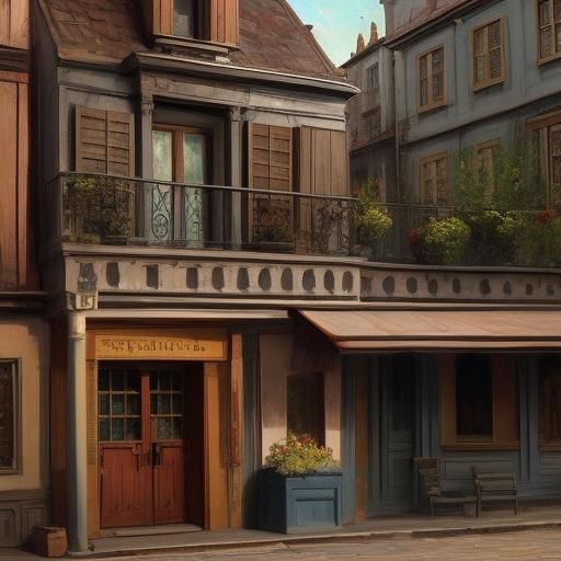 Expressionist Landscape Painting in Photorealistic Style