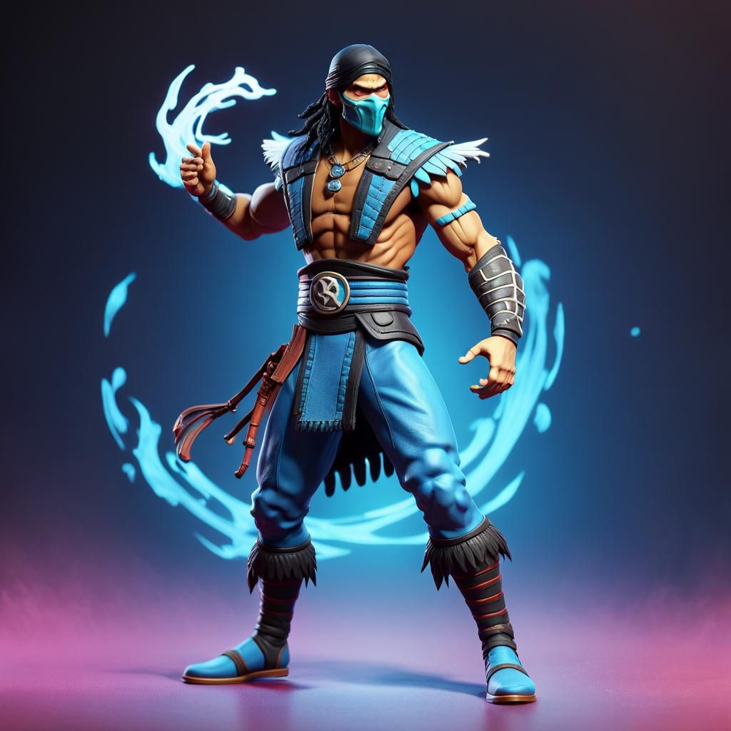 Mortal Kombat Action Figure Nightwolf