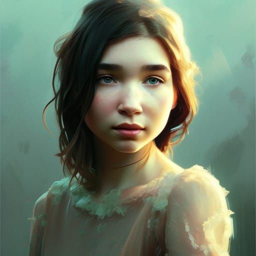 Detailed Portrait with Dynamic Lighting