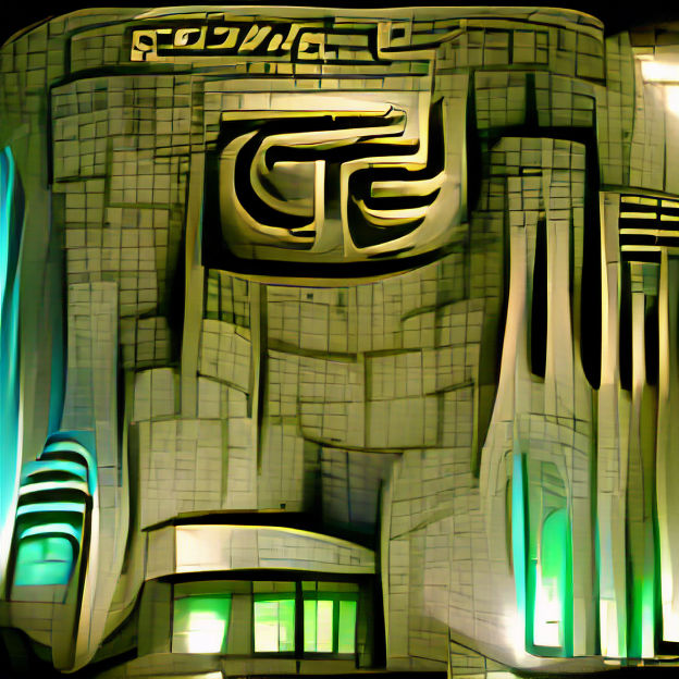 Art Deco Romulan Temple of Cunning