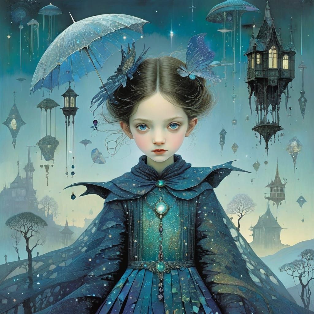 Surreal Portraits in Whimsical Style