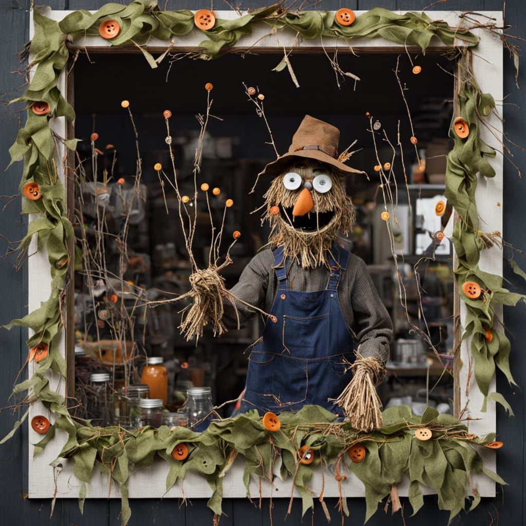 Scarecrow Teacher: A Dramatic Shop Class Scene