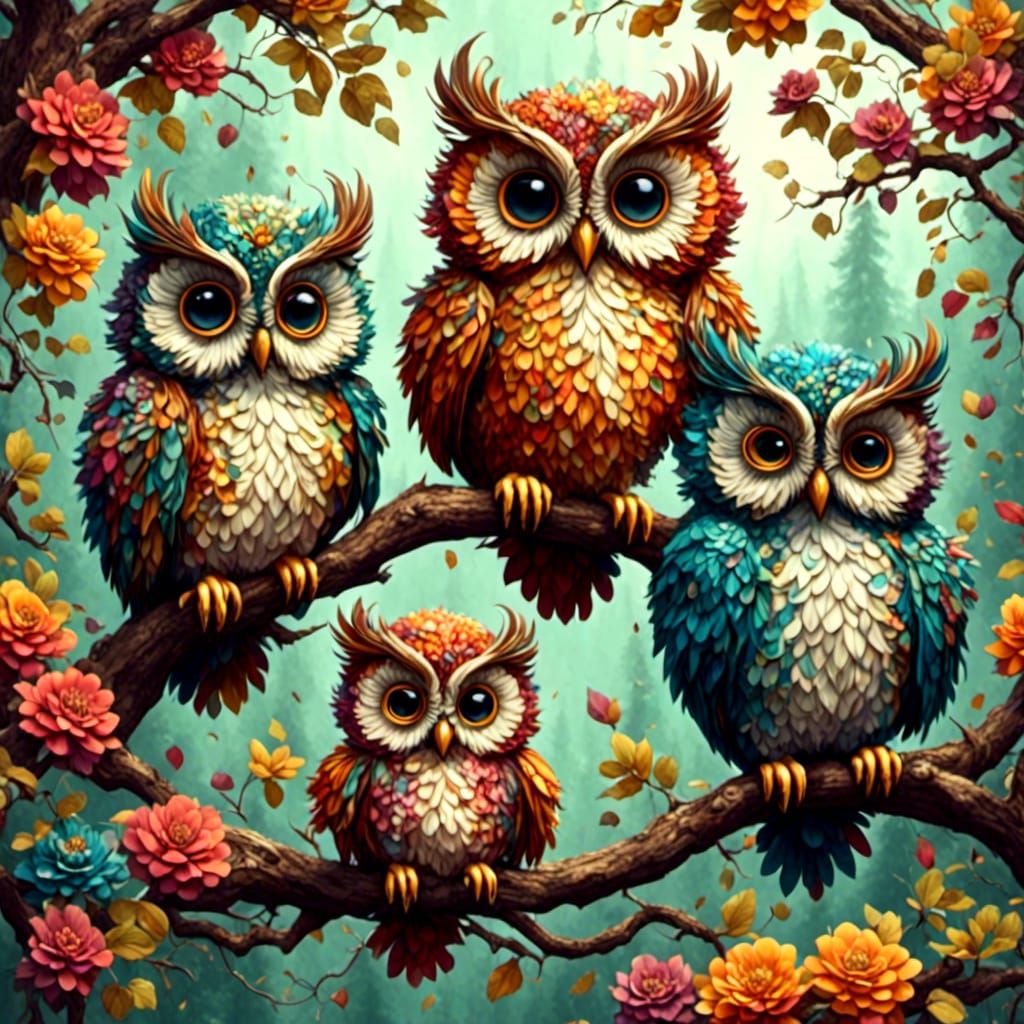 4 owl amigo's