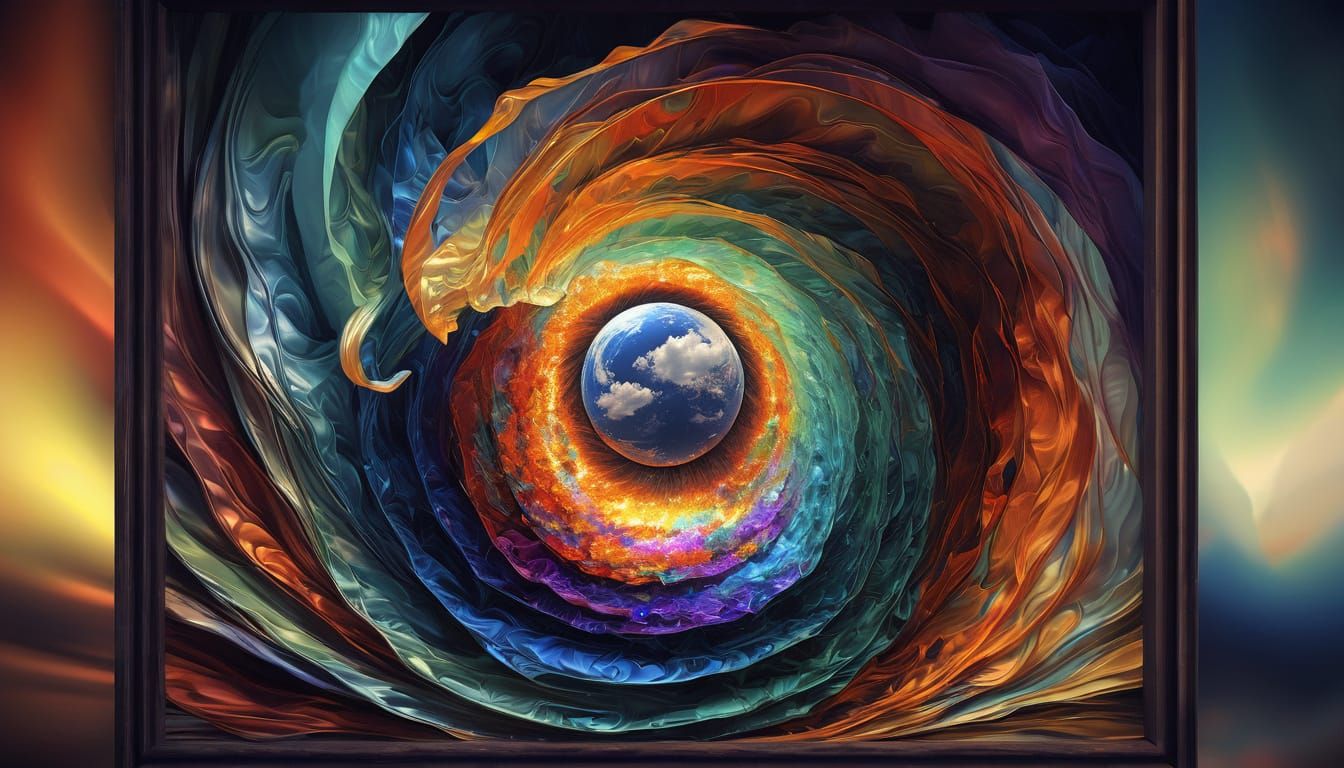 impasto Do you see in your dreams  in the sky Sometimes, the...