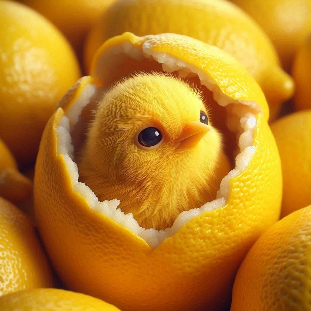 Hatching from a Lemon