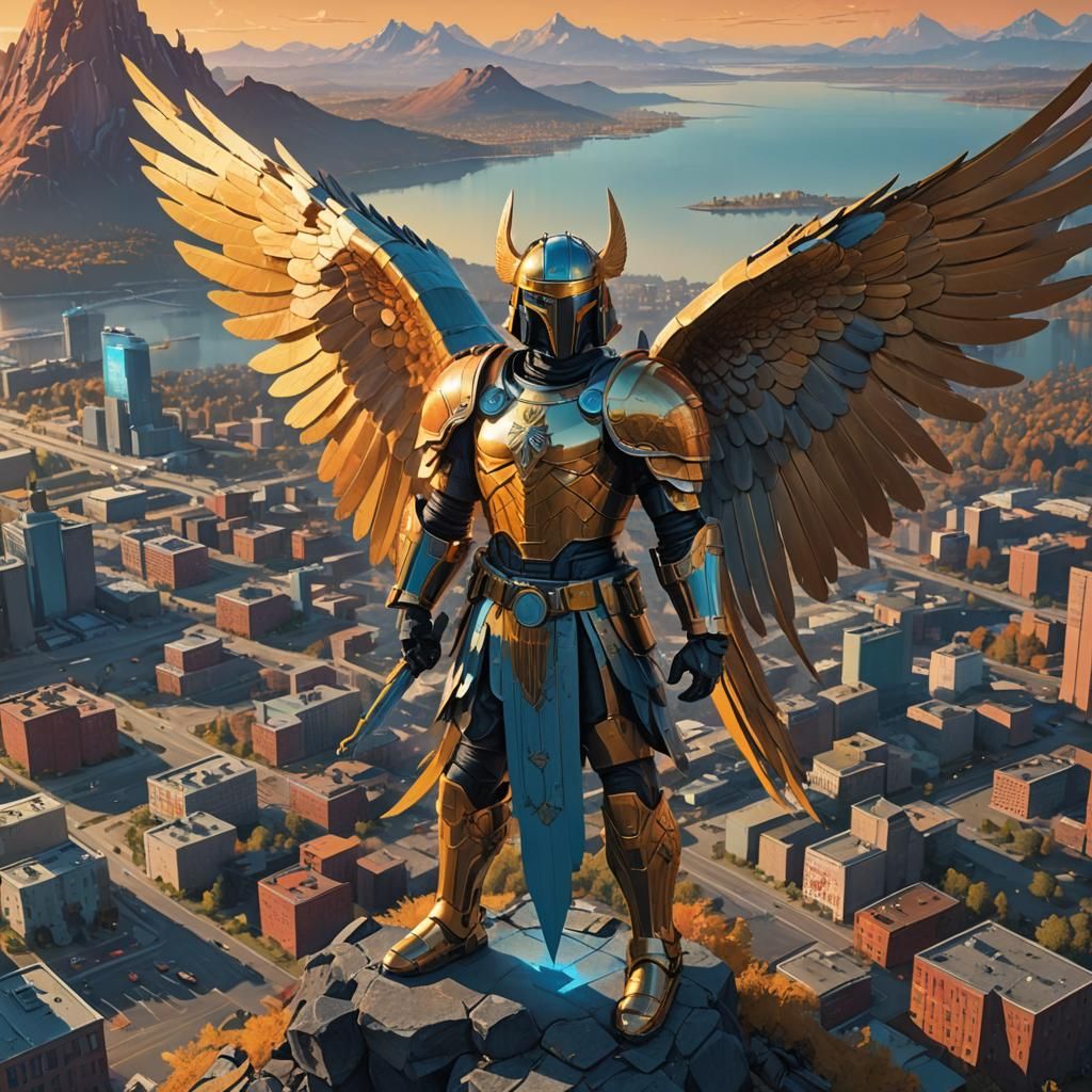 Saint Michael Watches Over the United States