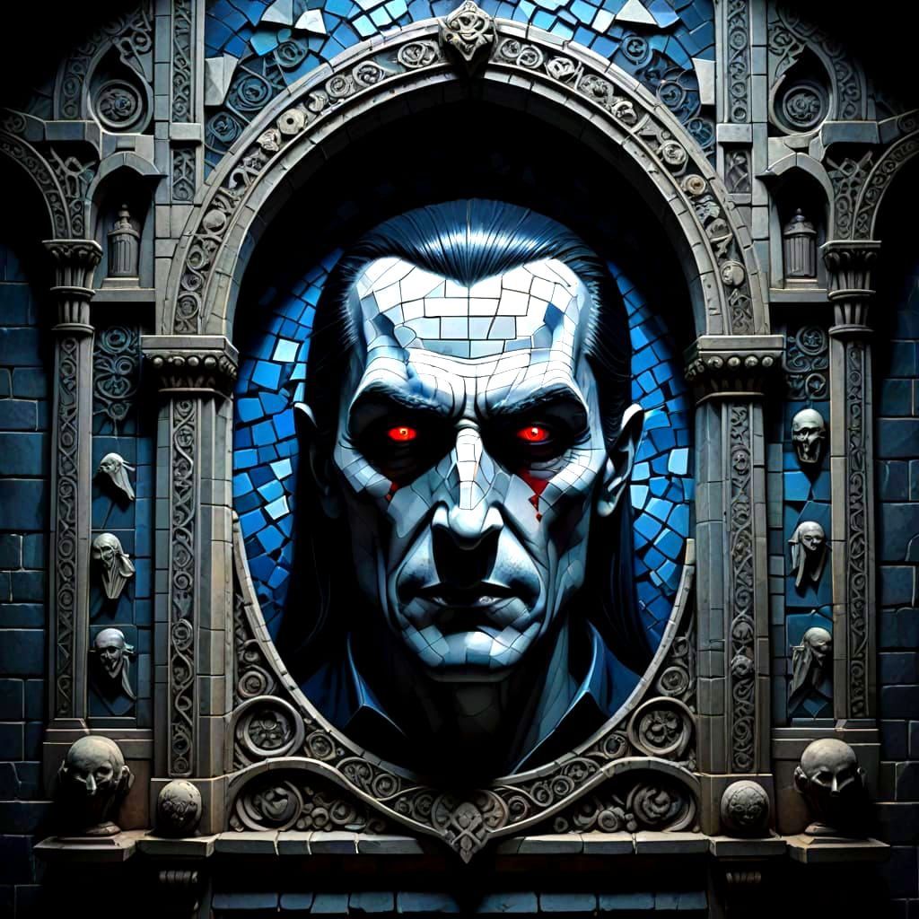 Vampire Lord in Mosaic Masterpiece