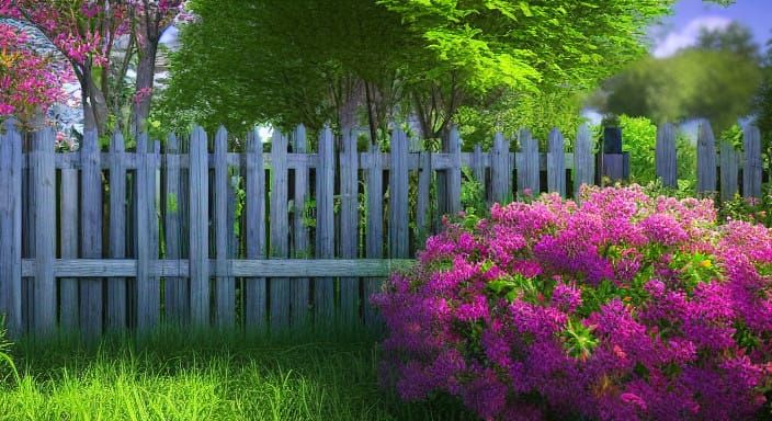 Vibrant Splash of Color in High Contrast