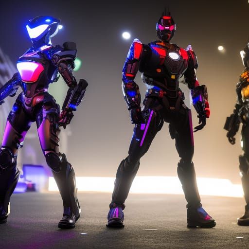 Cyberdog Robots in Camden: Digital Matte Painting