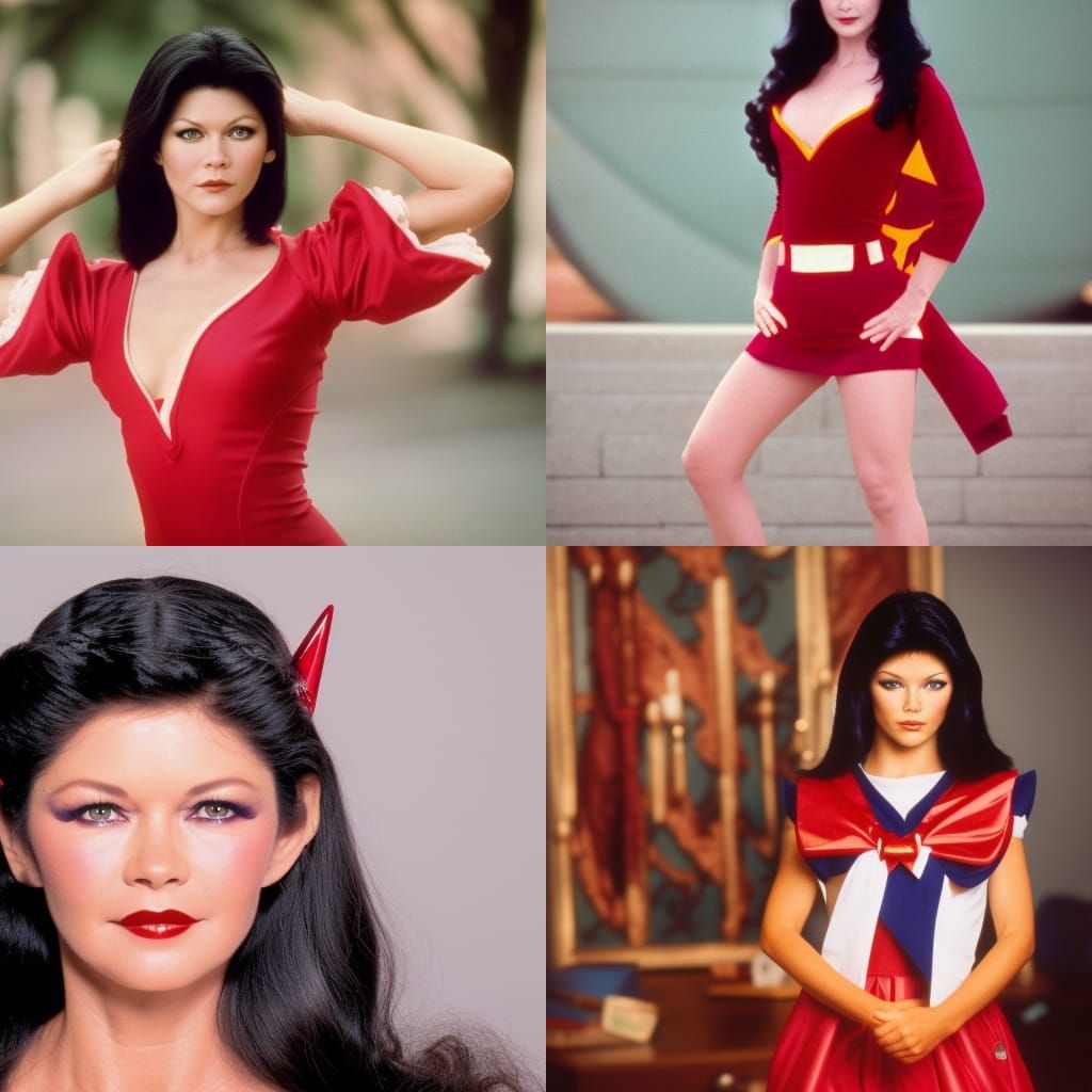 Sailor Mars Cosplay in 80s Photography Style