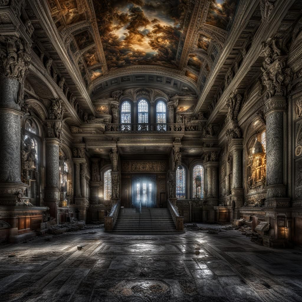 Hyperrealistic Climax of a Movie Scene