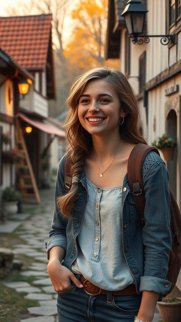 Whimsical Village Reunion Inspired by Rockwell