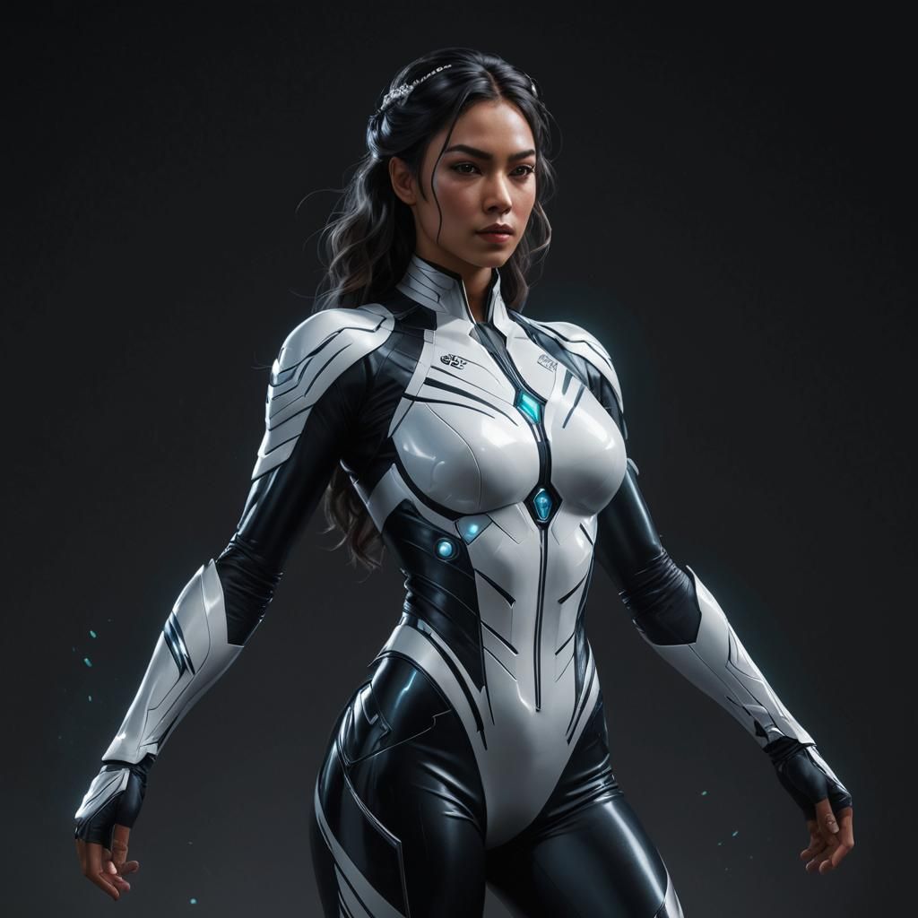 Marvel's White Tiger: Hyperdetailed Portrait