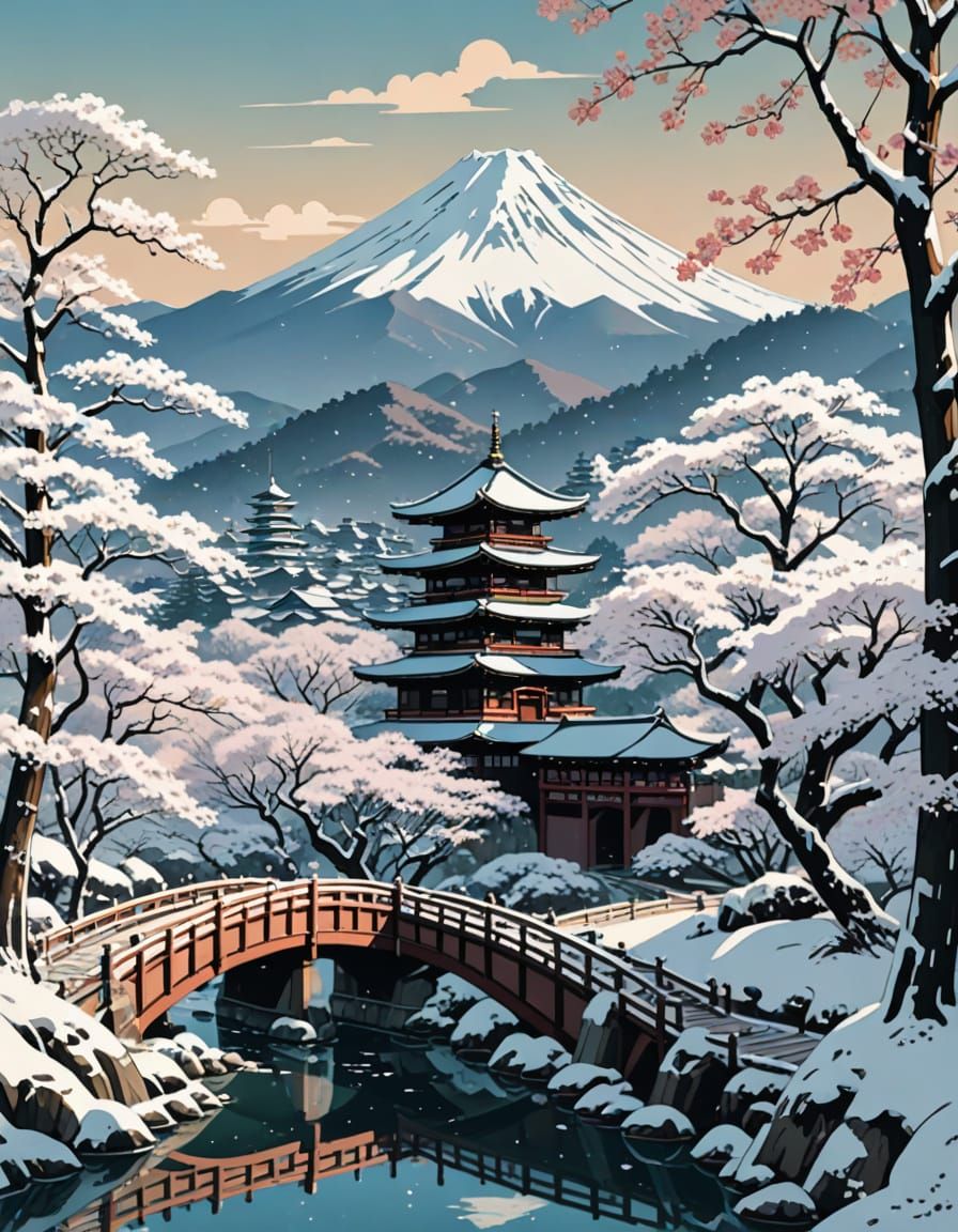 Winter Wonderland in a Hidden Japanese Kingdom