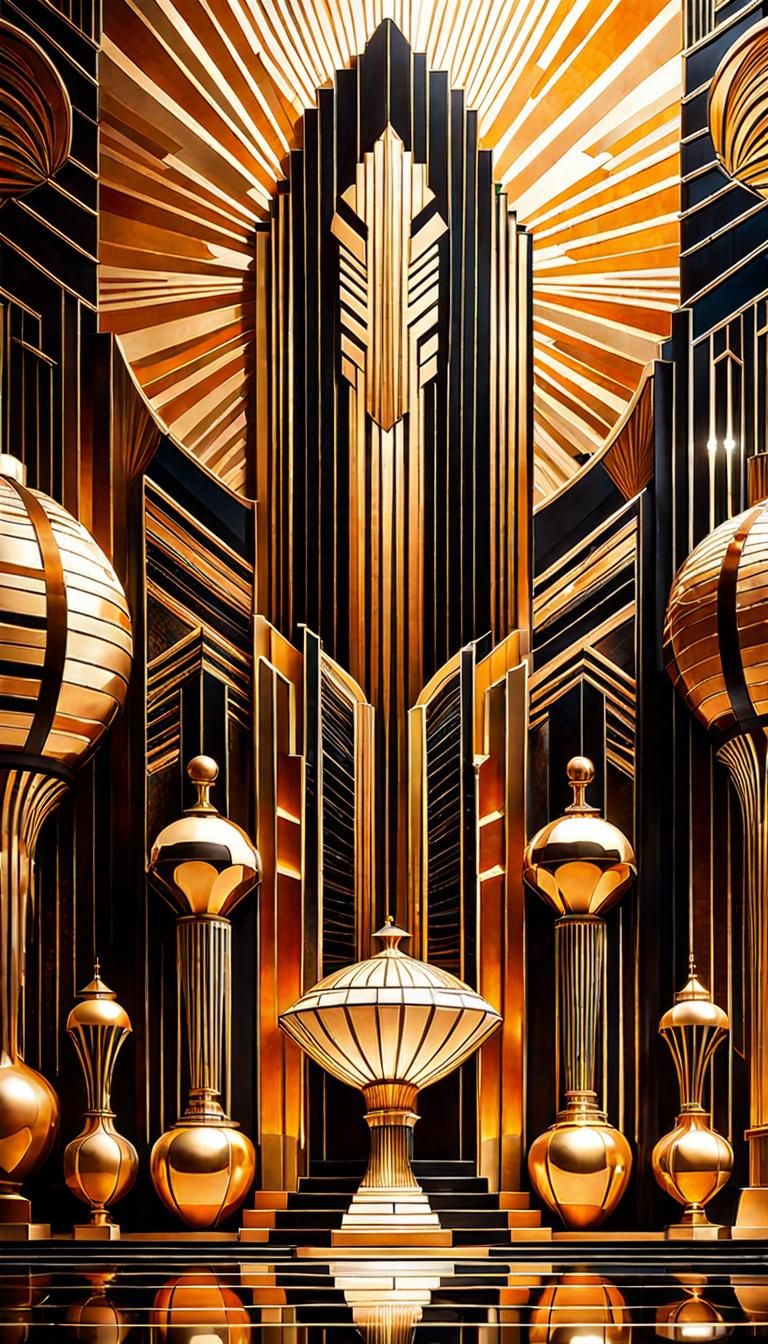 Art deco temple of sun