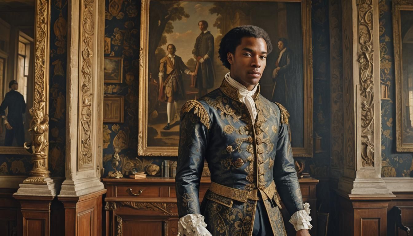 Duke of Hastings in Old Masters Style