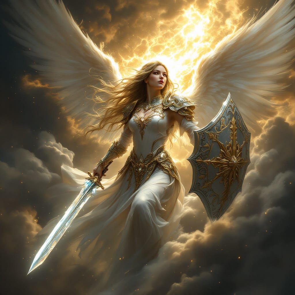 She was an avenging angel on a mission.