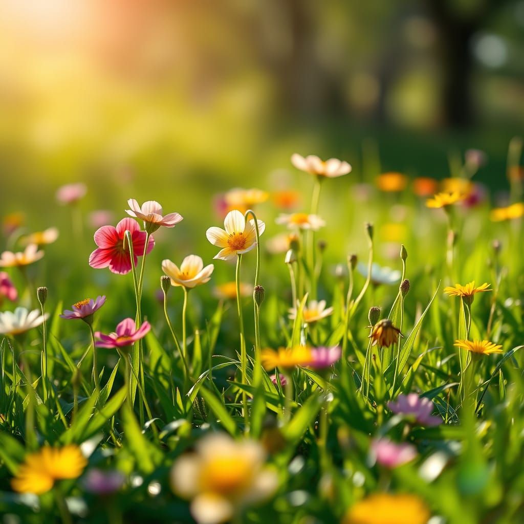 Lush Spring Florals in Vibrant Color