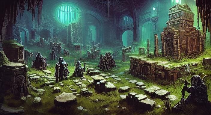 Necropolis Dungeon Lair Underworld